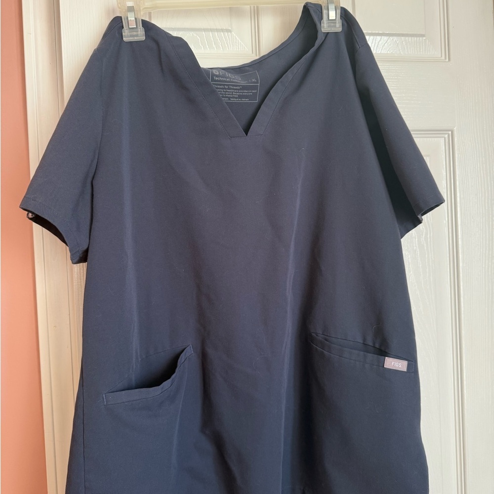 Navy Blue Scrub Top and bottoms